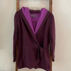 Title Nine Wool Wrap Sweater Medium